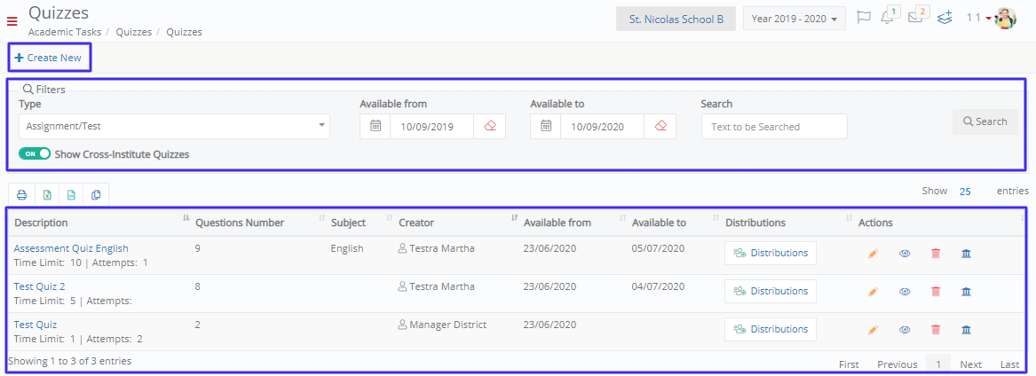 Create Quizzes - Classter Knowledge Base